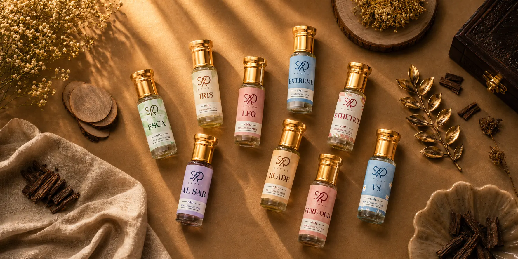Svoxo Beauty brand and website project